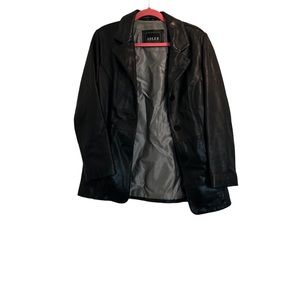 Adler Collection Women’s Lamb Skin and Genuine Leather Jacket Size PS